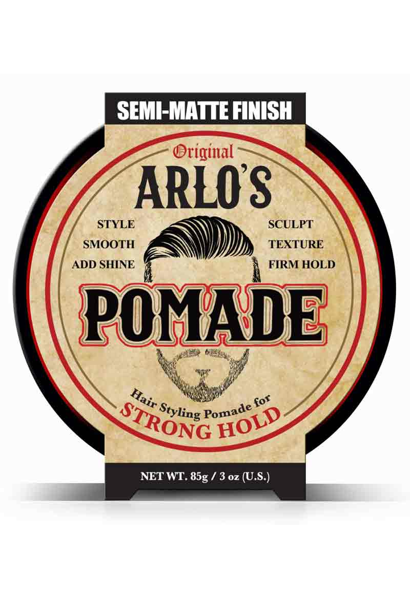 Arlo's Pomade Semi-Matte Finish Strong Hold 3 oz