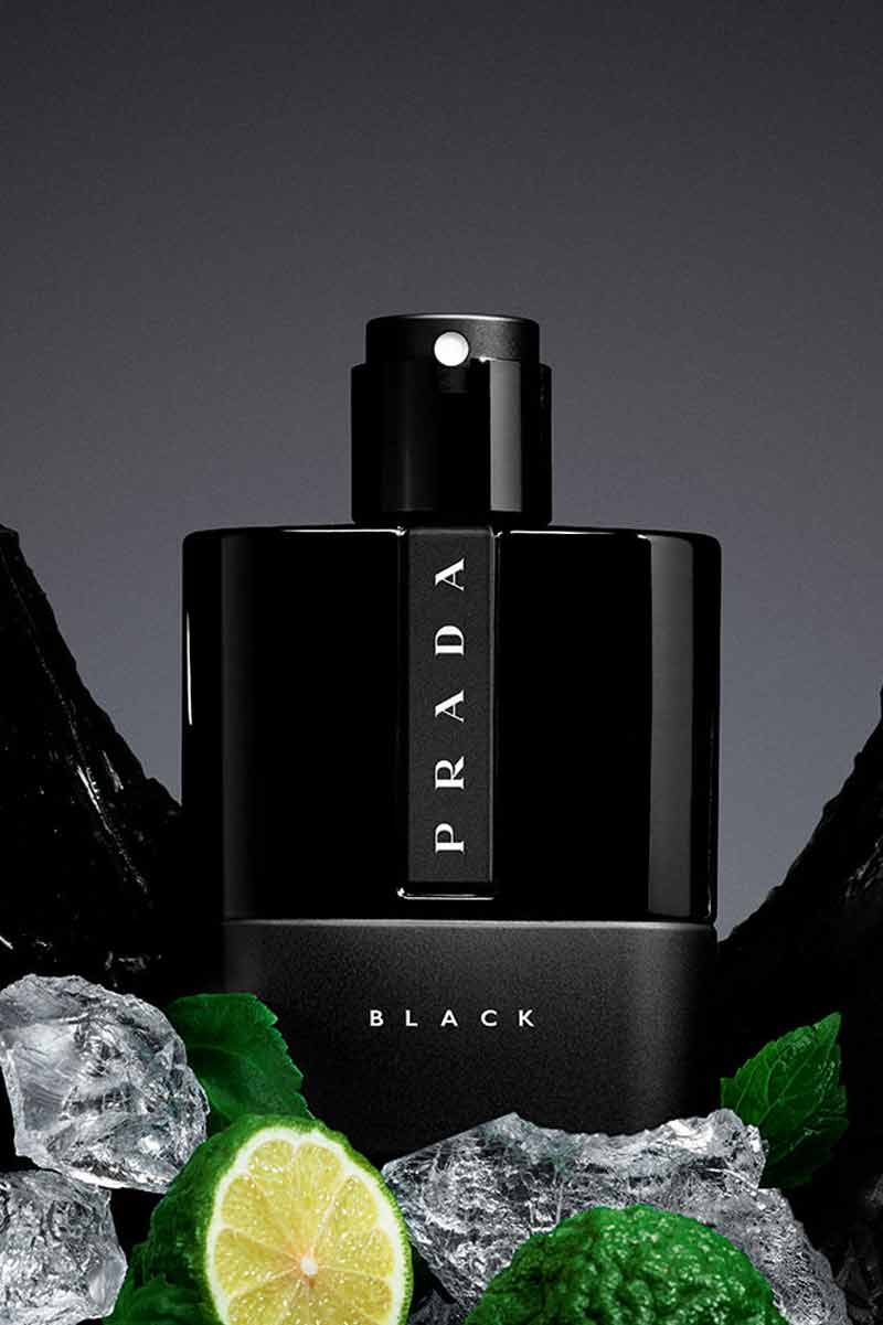 Prada Black Luna Rosa Eau De Parfum For Men 100 ml