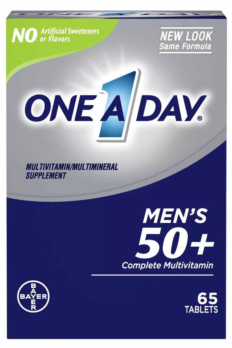 ONE A DAY Men’s 50+ Multivitaminico 65 Tabletas