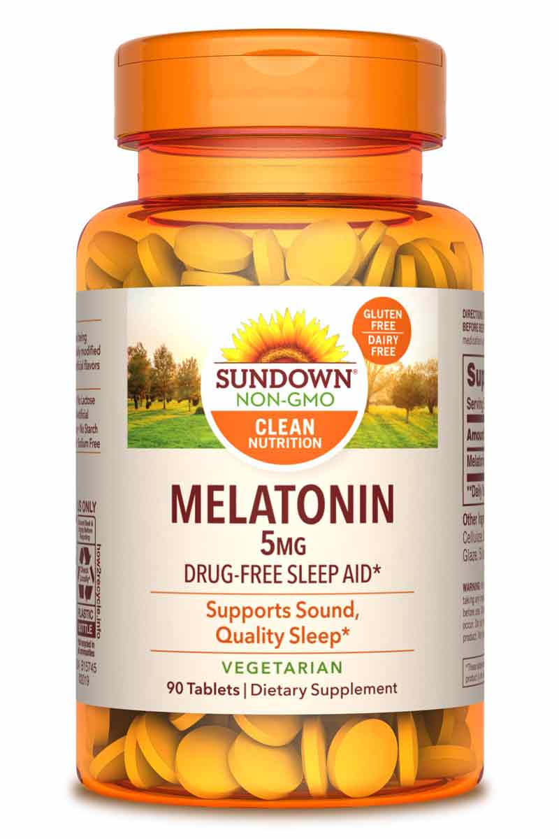 Sundown Melatonin 5 MG 90 Tabletas