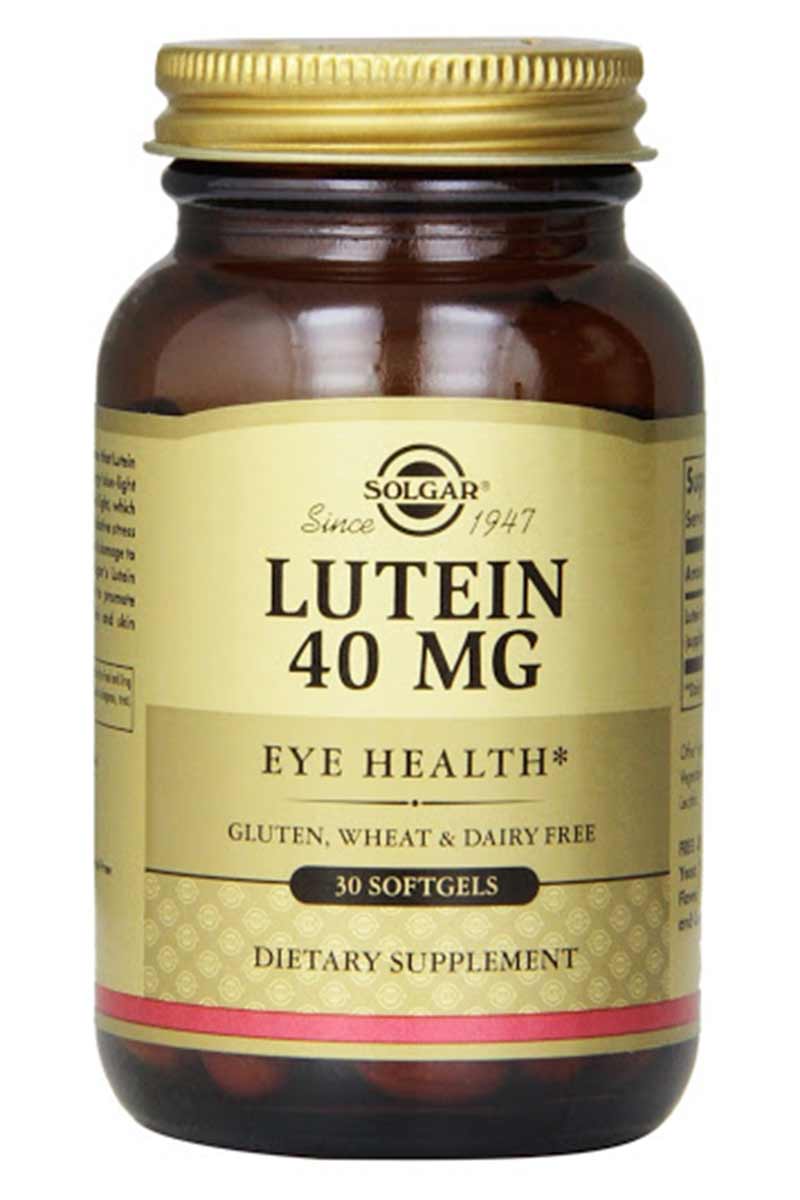 Solgar Lutein 40 mg 30 Sofgels