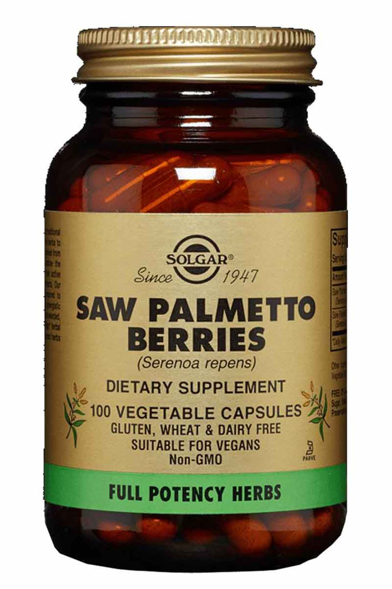 Solgar Saw Palmetto Berries 100 Capsulas