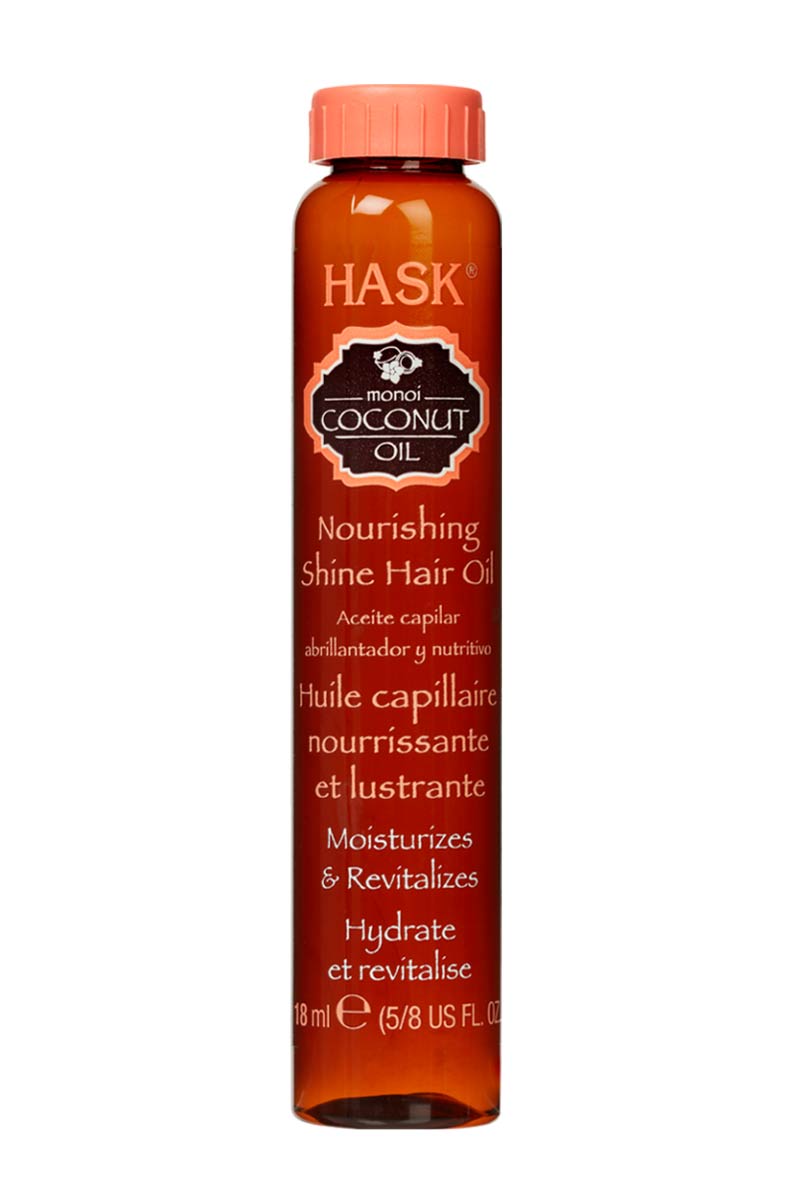 HASK Aceite de Coco Monoi nutritivo para el cabello 5/8 oz