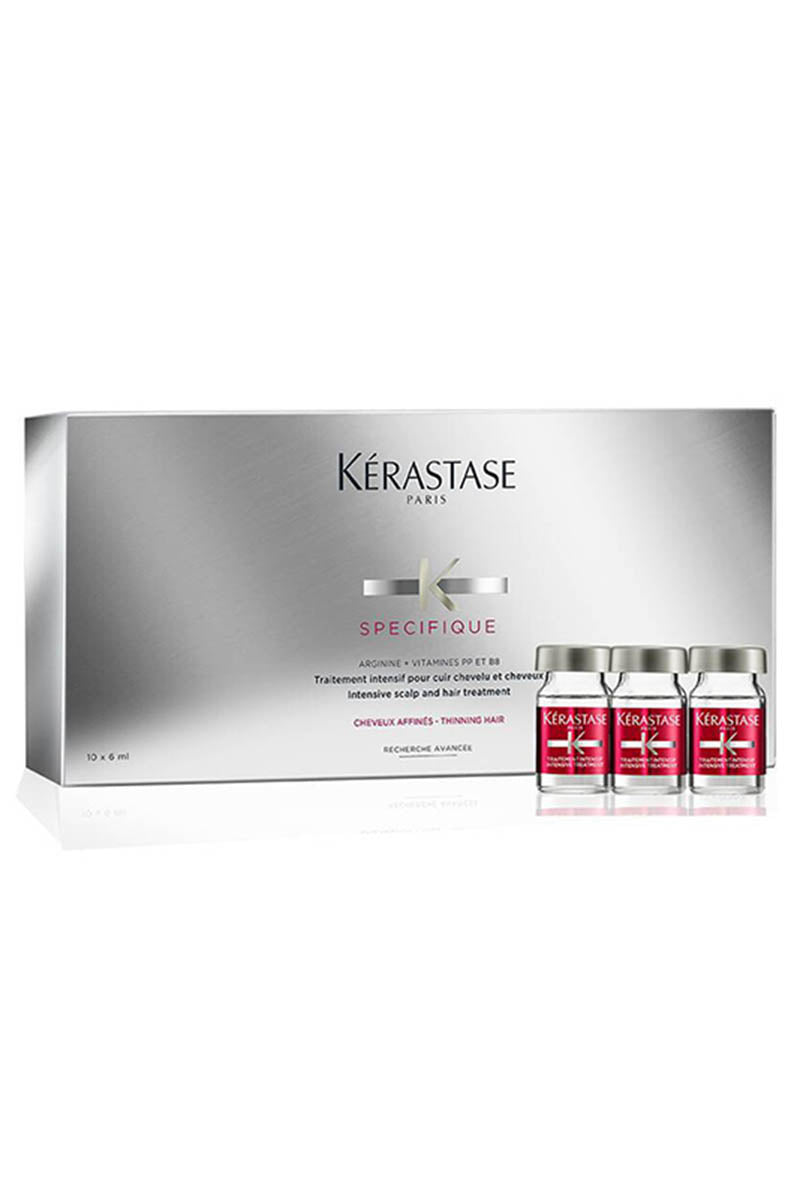KÉRASTASE Specifique - Tratamiento intensivo del cuero cabelludo y adelgazamiento del cabello 10x6 ml