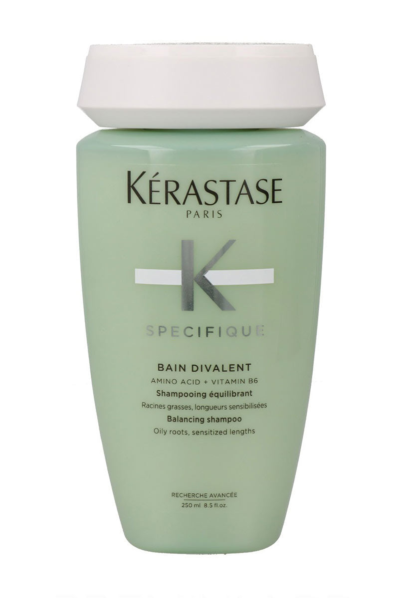 KÉRASTASE Specifique Bain Divalent - Shampoo equilibrante para raices grasas - largos sensibilizados.