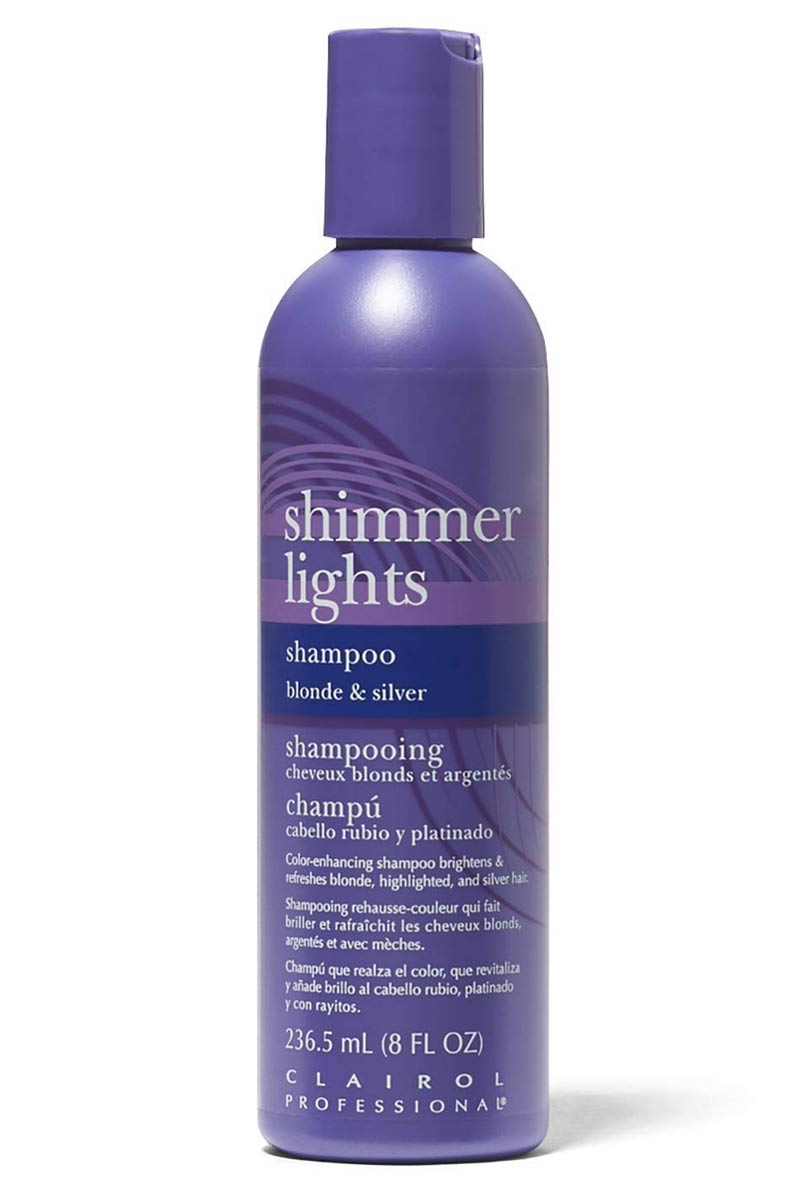 Clairol Shimmer Lights Shampoo Cabello Rubio Y Platinado