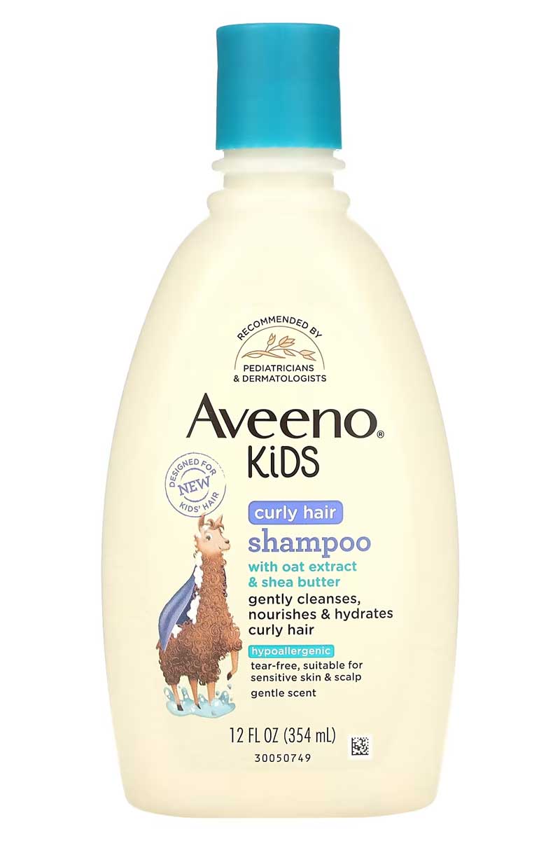 Aveeno Kids Curly Hair Shampoo - Champu de niños para rizos 354 ml