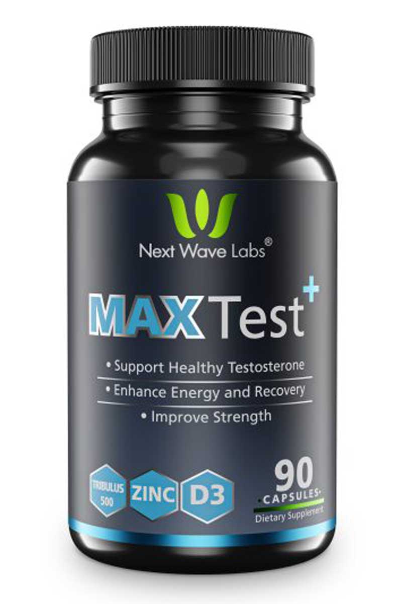 Next Wave Labs Max Test + (Fuerza, Recuperación & Vitalidad) 90 Capsulas