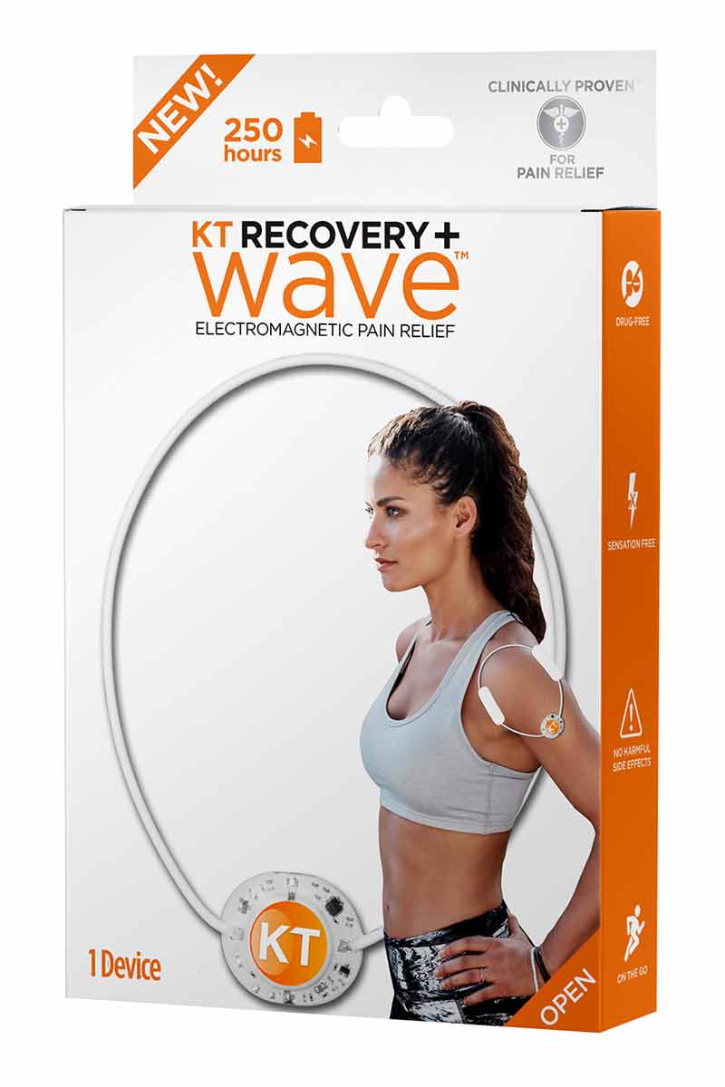 KT Recovery+ wave electromagnetic pain relief - Recuperación de cinta KT+ Wave 1 Dispositivo