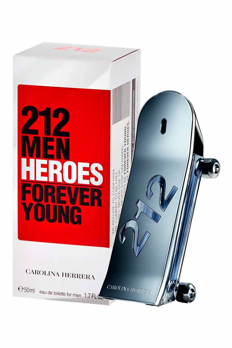Carolina Herrera 212 VIP Men Heroes Forever Young Eau De Toilette 90 ml