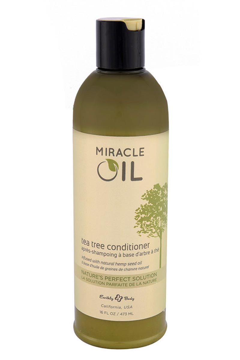 Earthly Body Acondicionador Miracle Oil Tea Tree 473 ml
