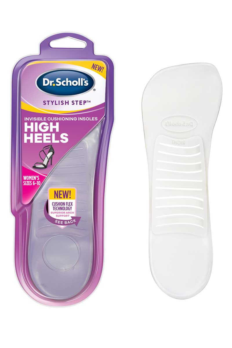 Dr.Scholl's Stylish Step High Heels - Plantillas invisibles para tacón 2 pares