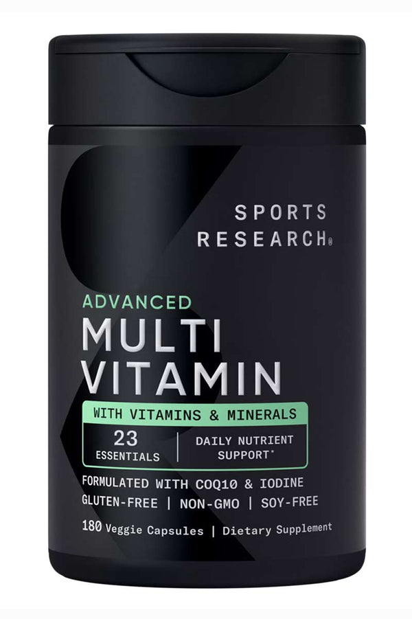 Sports Research Advanced Multivitamin 180 Veggie Capsules