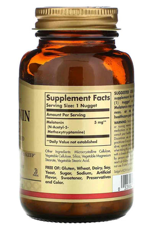 Solgar Melatonin 5 mg 120 Nuggets