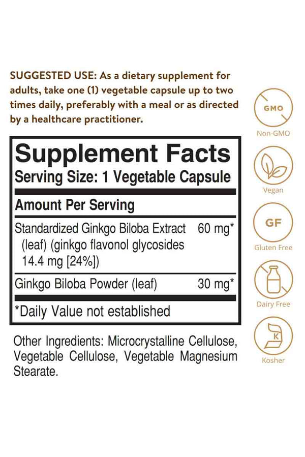 Solgar Super Ginkgo 120 Capsulas