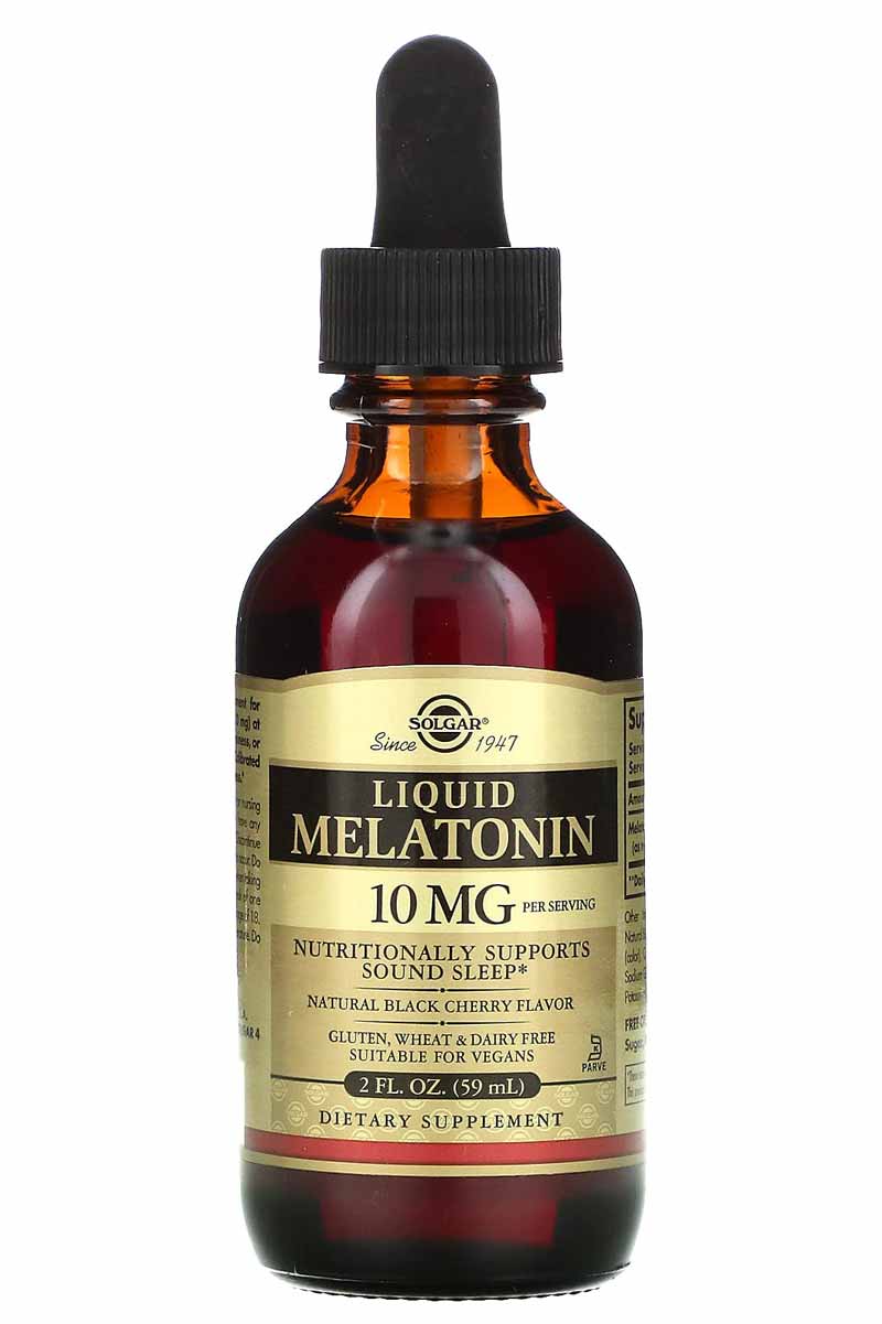 Solgar Liquid Melatonin 10 mg 2 oz
