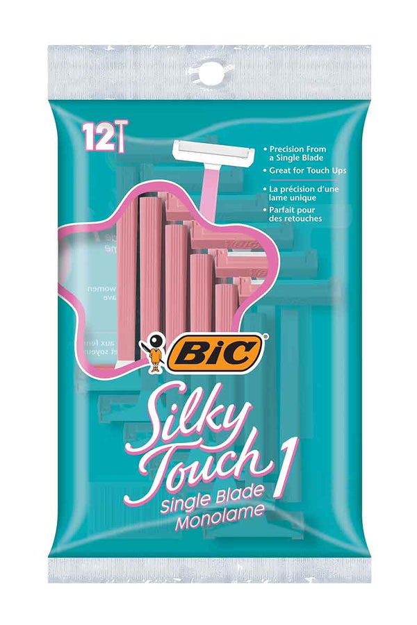 Bic Silky Touch Single Blade Monolame 12 Unidades