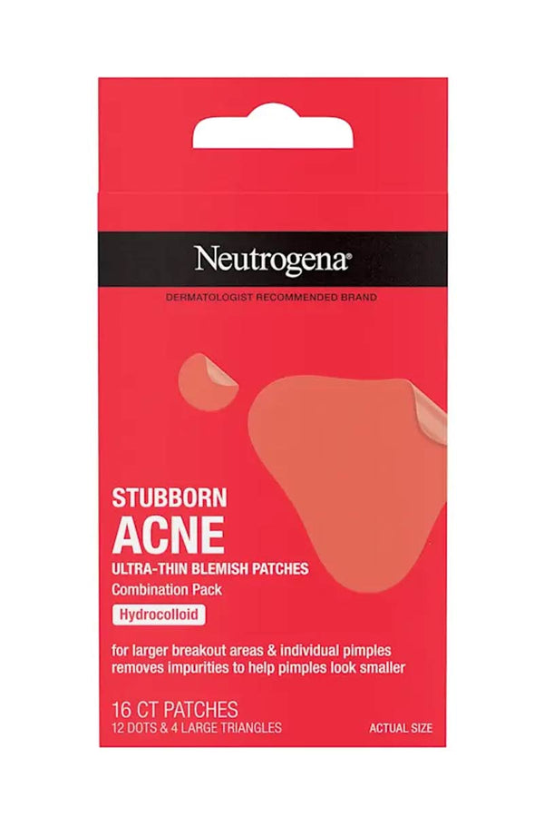 Neutrogena Stubborn Acne Ultra-Thin Blemosh Patches 16 Patches Combination Pack