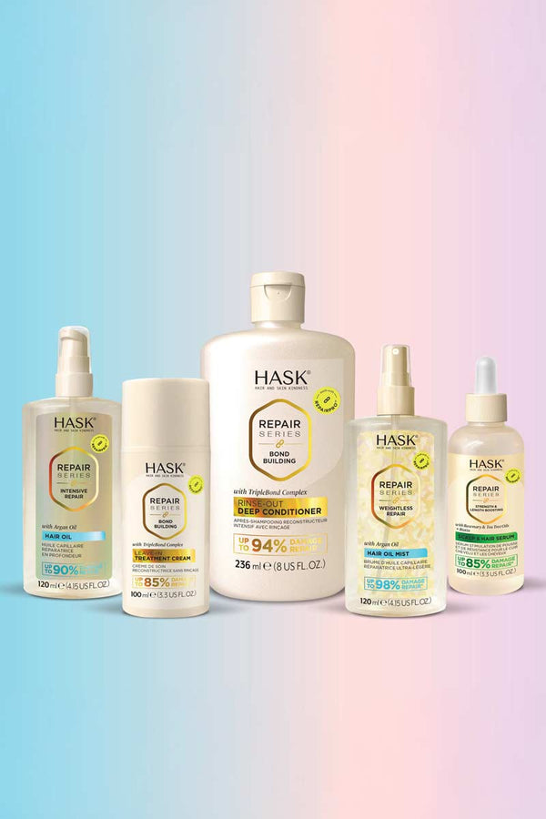 Hask Repair Series - Aceite para el cabello reparación intensiva 120 ml