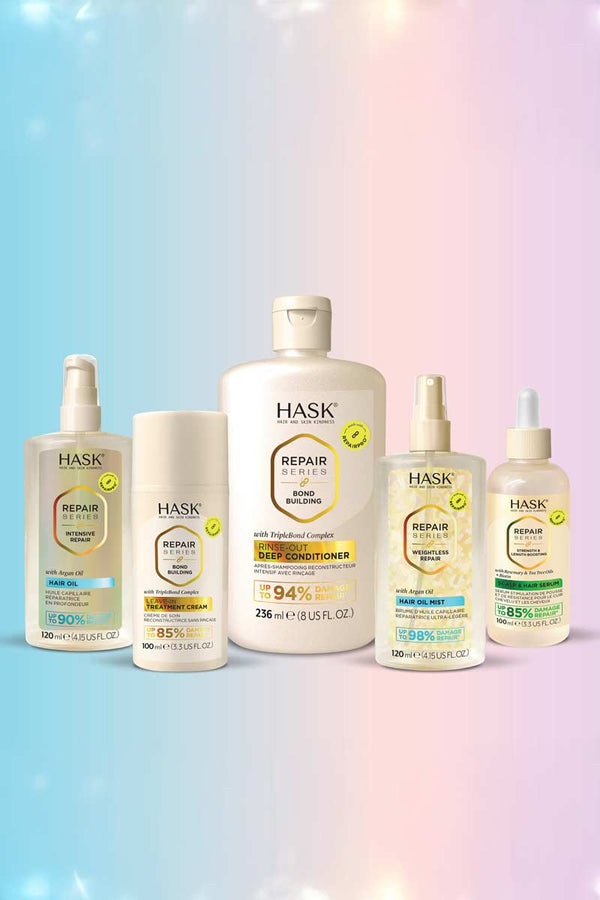 Hask Repair Series - Suero para el cuero cabelludo y el cabello 100 ml