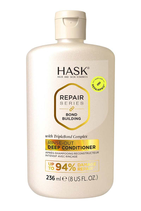 Hask Repair Series Bond Bulding - Acondicionador profundo con enjuague 236 ml