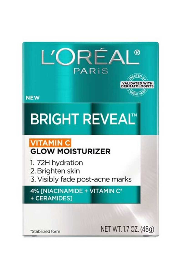 L'OREAL Bright Reveal Vitamin C Glow Moisturizer 1.7oz