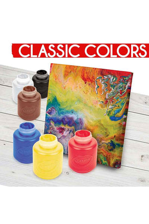 Crayola Acrylic Paint Classic Color 6 Unidades
