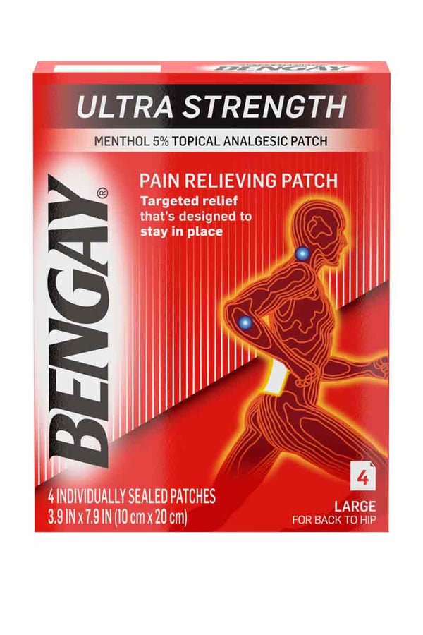Bengay Ultra Strength 4 Individually Sealed Patches