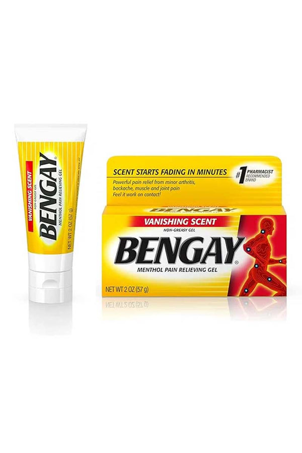 Bengay Vanishing Scent Topical Analgesic Gel 2 oz