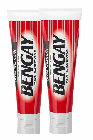 Bengay Ultra Strength Topical Analgesic Cream 2 Tubos de 4 oz