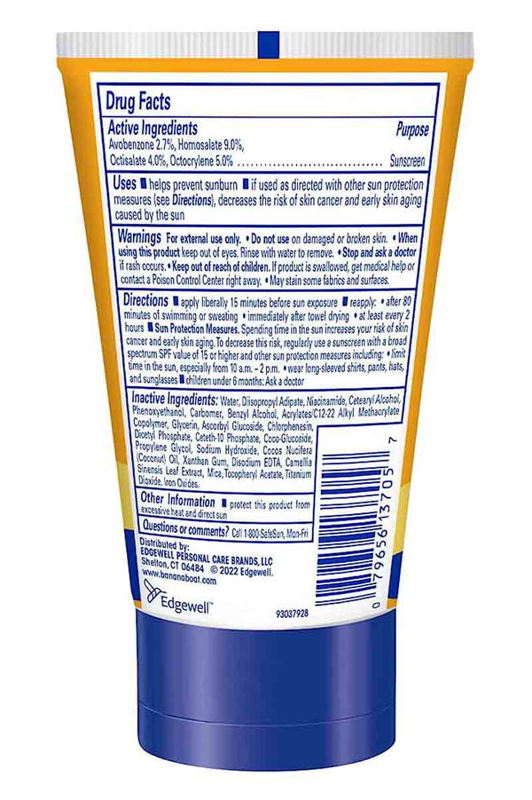 Banana Boat Protection + vitaminas SPF50 133 ML