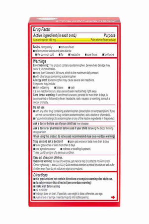 Tylenol Infants' Sabor Cereza Sin Colorantes, 30 ml