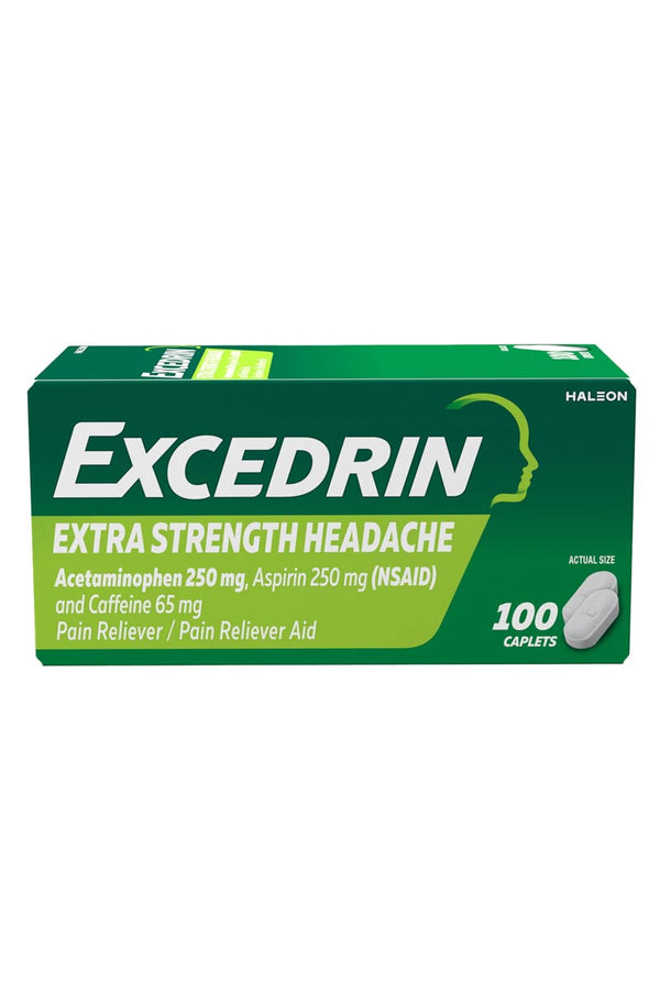 Excedrin Extra Fuerte 100 Tabletas