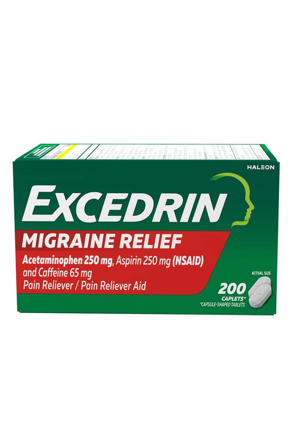 Excedrin Migraine 200 Tabletas