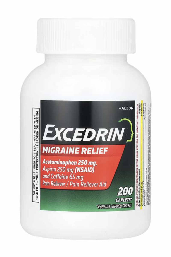 Excedrin Migraine 200 Tabletas