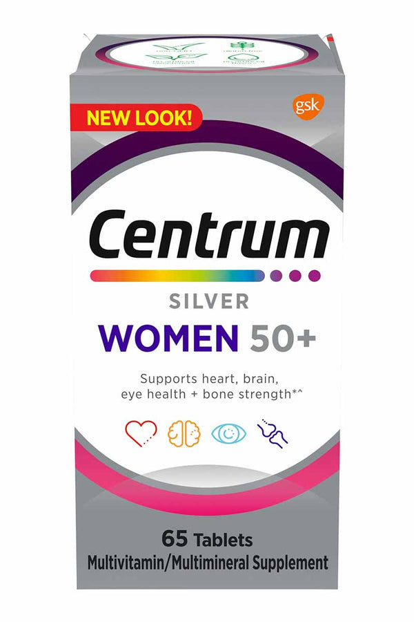 Centrum Silver Women 50+ 65 Tabletas