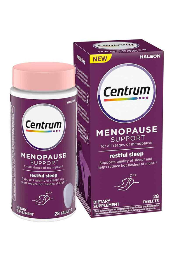 Centrum Menopause Support Restful Sleep 28 Tabletas
