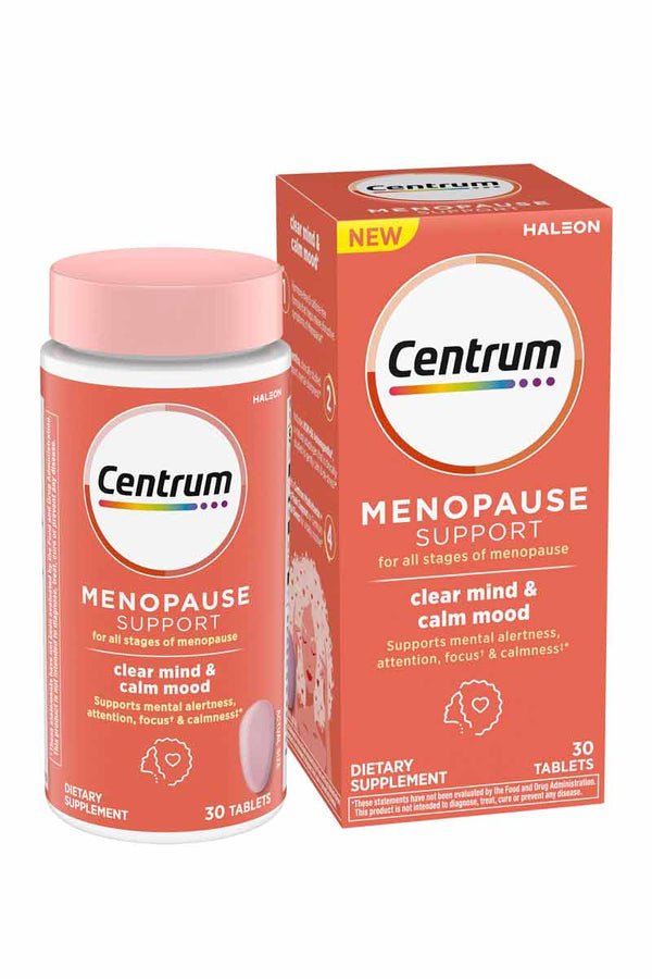 Centrum Menopause Support Clear Mind & Calm Mood 30 Tabletas