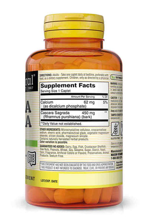 Mason Cascara Sagrada 450 mg 100 Tabletas