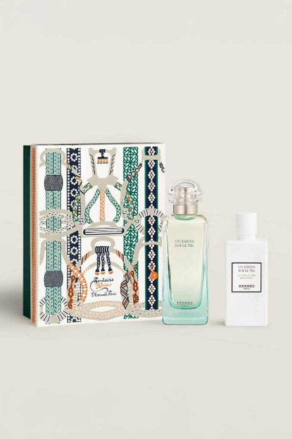 Hermes Set Un Jardin Sur Le Nil Eau De Tocador + Body Lotion