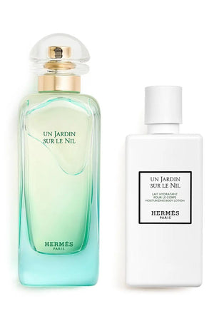 Hermes Set Un Jardin Sur Le Nil Eau De Tocador + Body Lotion