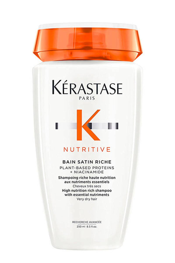 Kérastase Nutritive Bain Satin Riche - Champú Para Cabello Muy Seco Y Deshidratado 250 ml