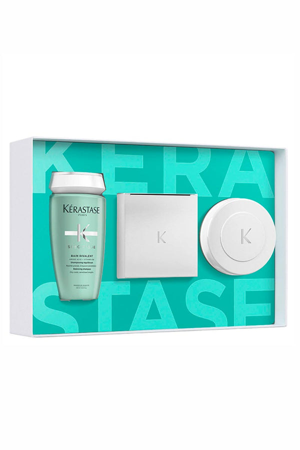 Kérastase Divalent Set Argile Equilibrante + Masque Rehydratant + Bain Divalent