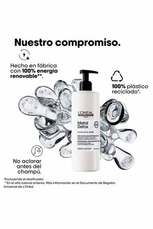 Loreal Metal Detox - Tratamiento Preshampoo 250 ml
