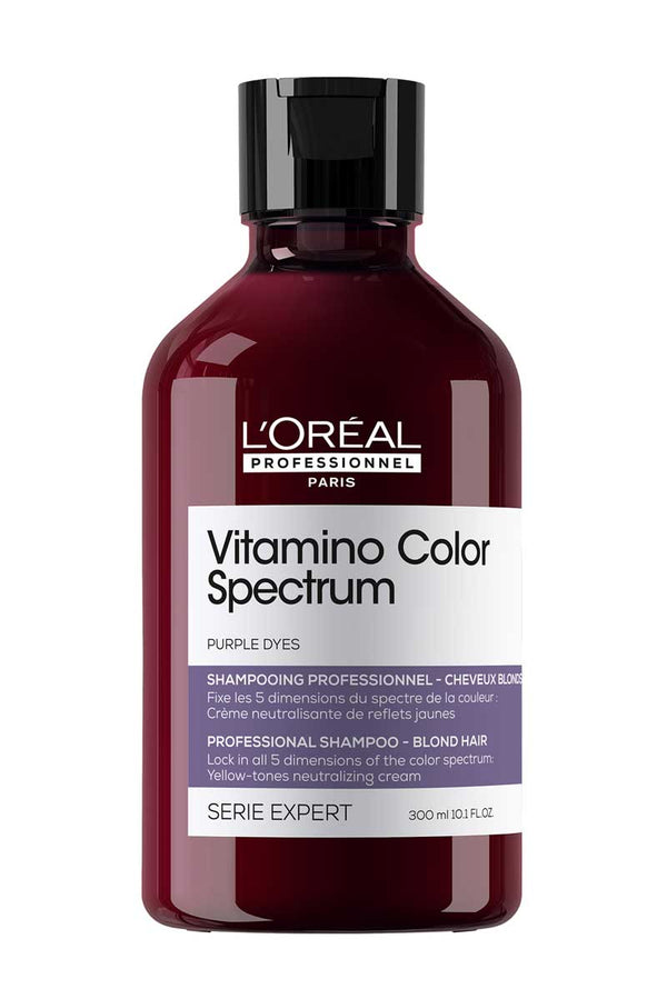Loreal Vitamino Color Spectrum Shampoo Matizador Morado 300 ml