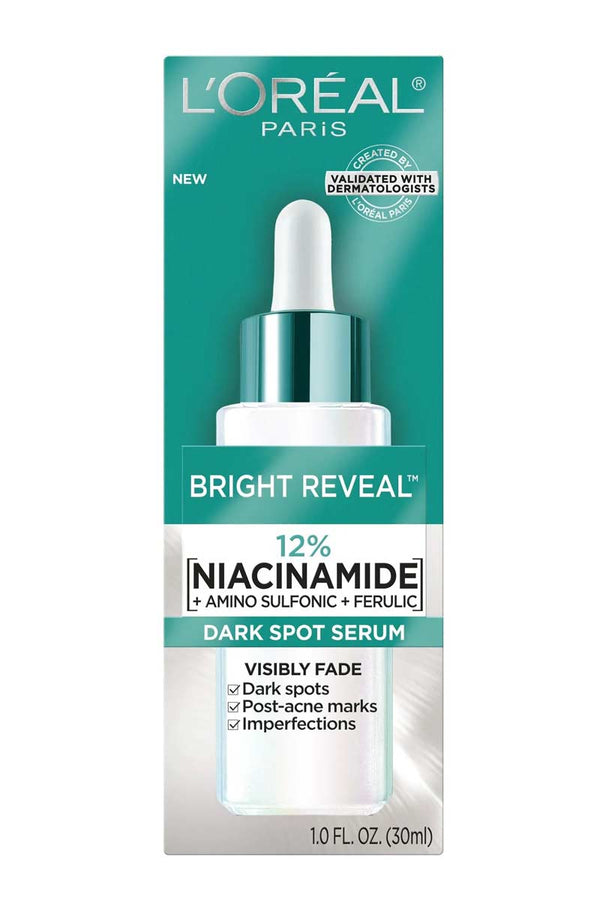 L'OREAL Bright Reveal 12% Niacinamide 1.0oz