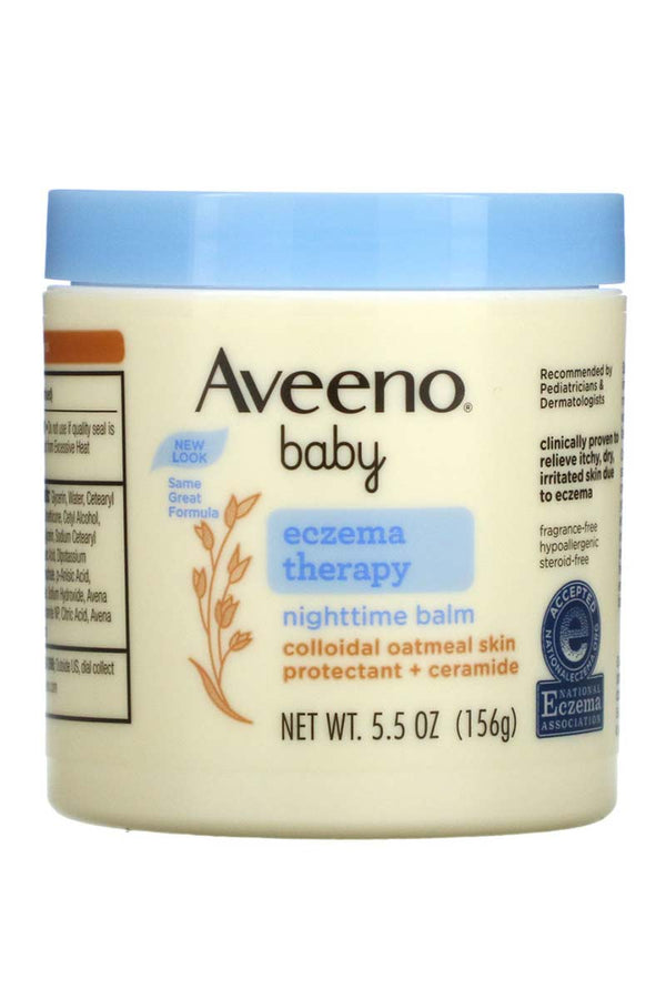 Aveeno Baby Eczema Therapy Night Balm 156g