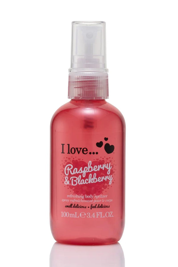 I Love Raspberry & Blackberry Refreshing Body Spriitzer 100 ml