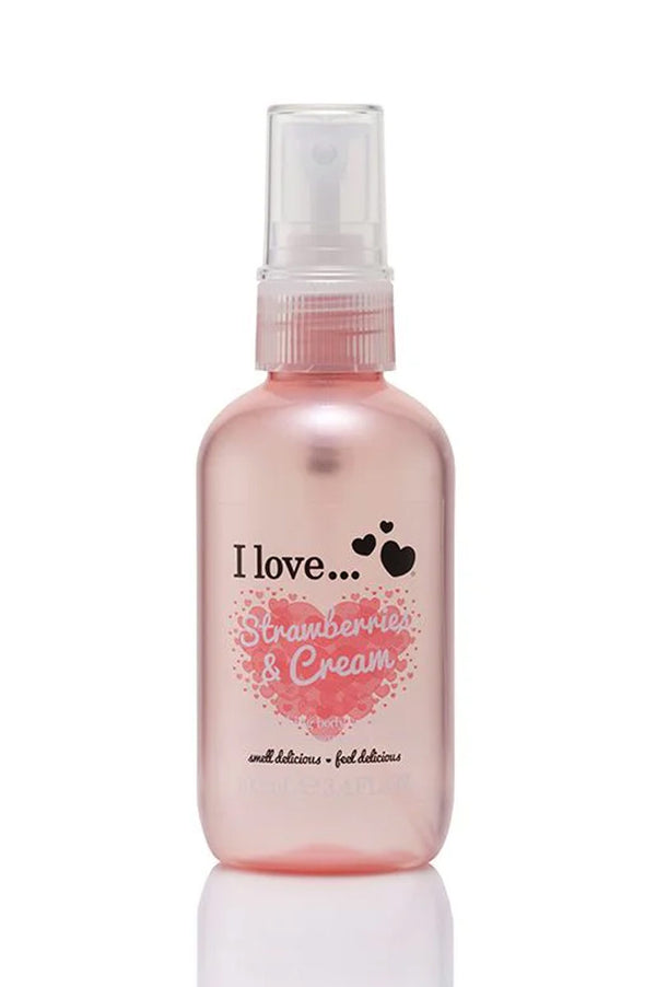 I Love Strawberries & Cream Spray corporal 100 ml