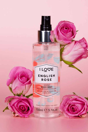 I Love English Rose Body Mist 150 ml